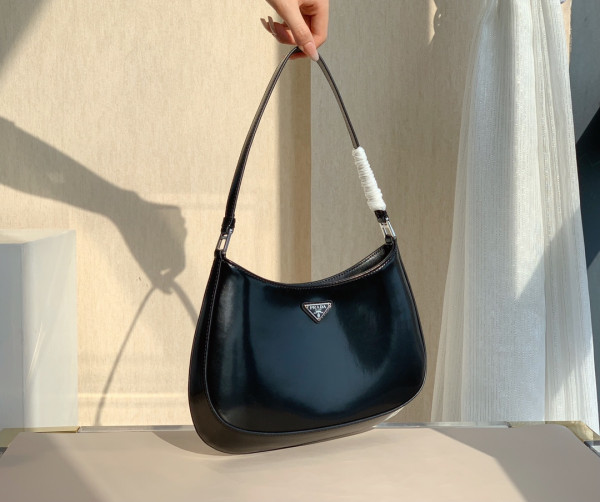 Pra*a cleo brushed leather shoulder bag
