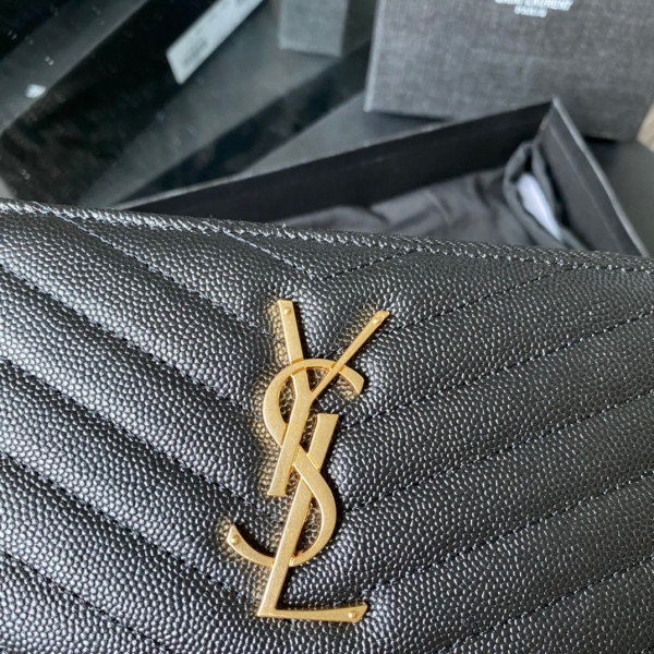 Y*L monogram zippy wallet