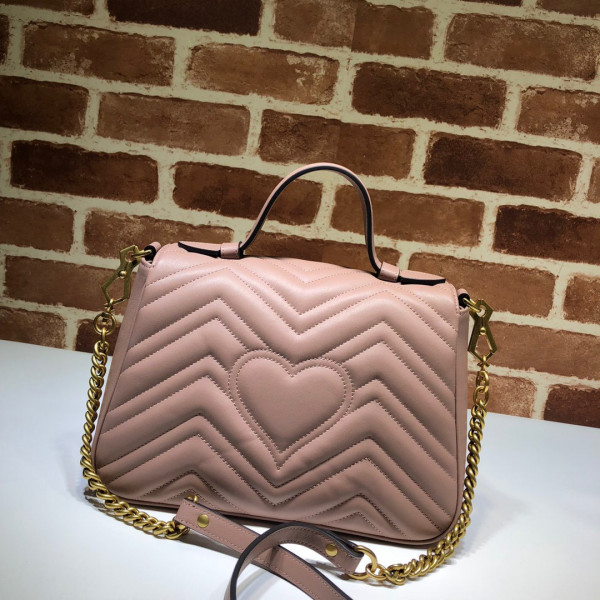 G*u*i gg marmont small top handle bag