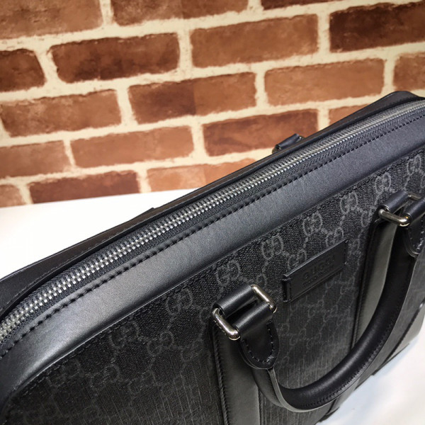 G*u*i gg black briefcase