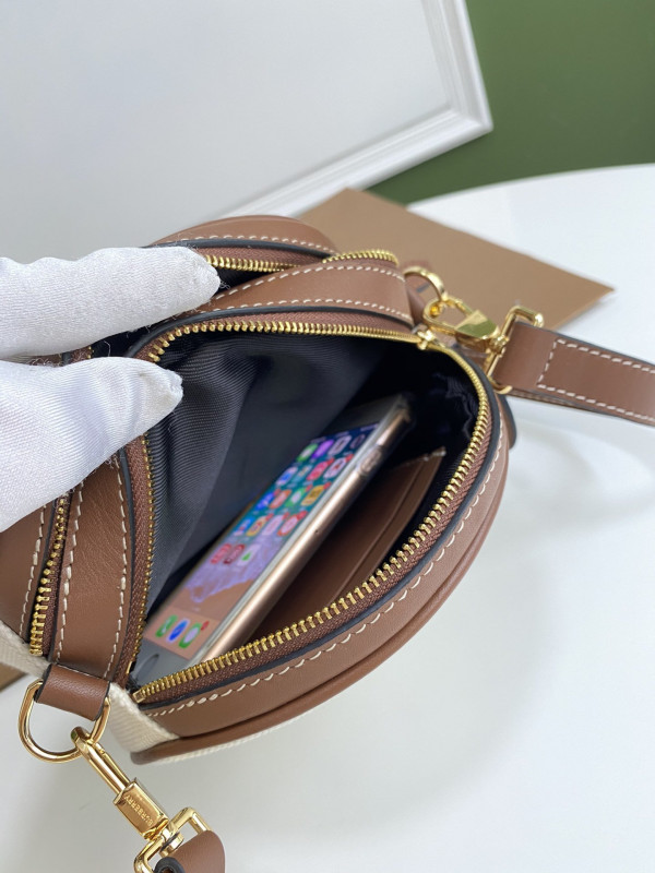 B**rry logo graphic canvas and leather l0*ise bag