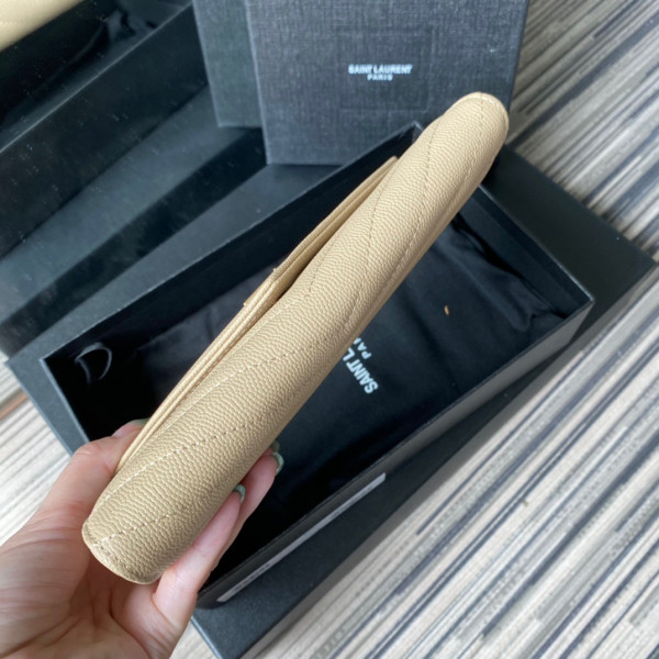 Y*L monogram large flap wallet