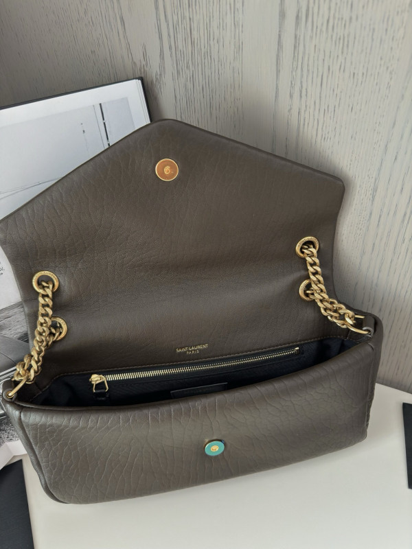 Y*L calypso medium in grained lambskin