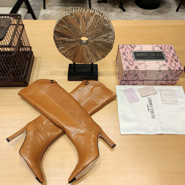 Ji*y Ch* alizze knee boots