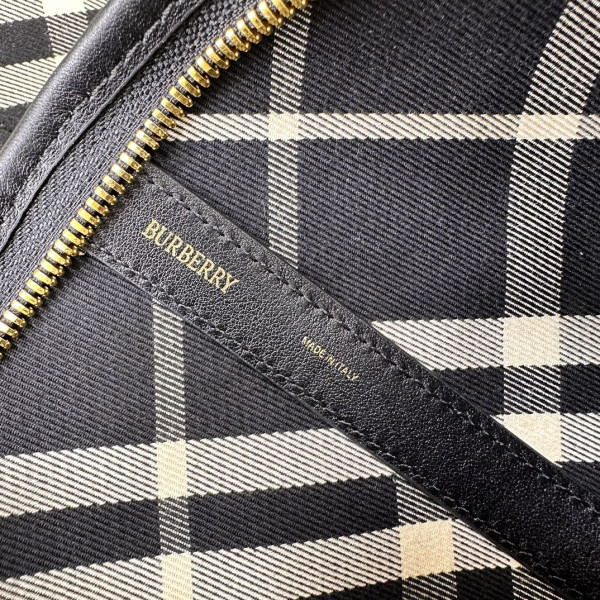 B**rry small check shoulder bag