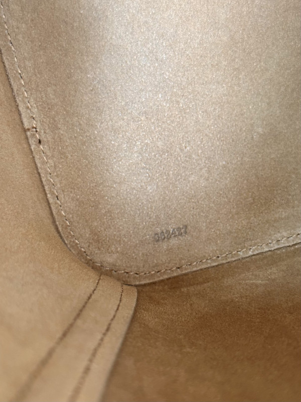 Lowee Mini Pebble Bucket bag-19.5*16*16CM