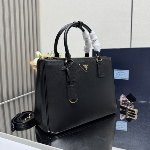 Pra*a large galleria leather bag-32*24*14cm