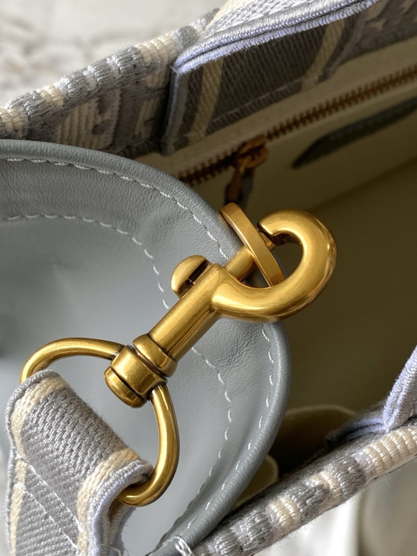 SMALL DIRO BOOK TOTE GREY-26CM