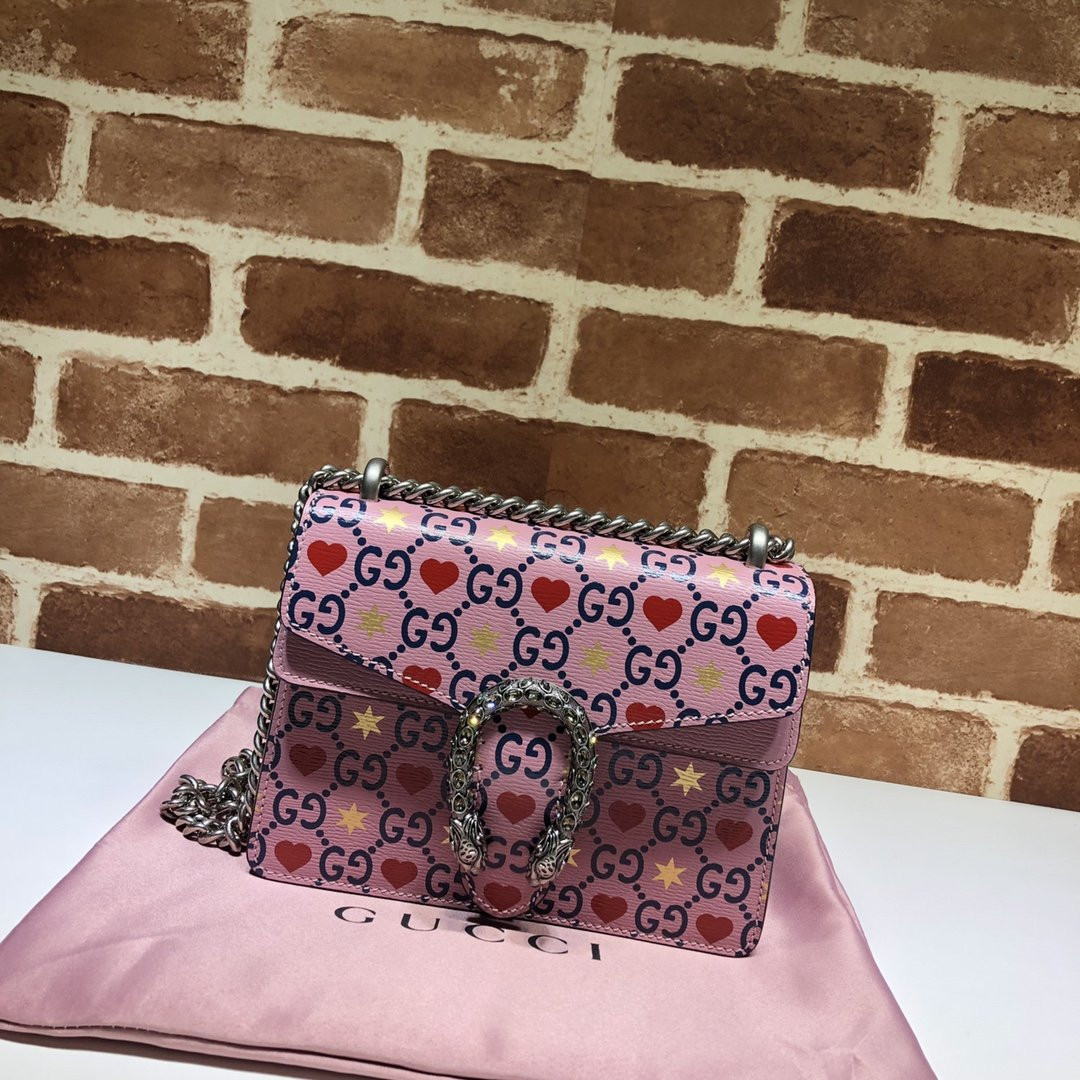 G*u*i valentine's day limited edition dionysus gg mini bag