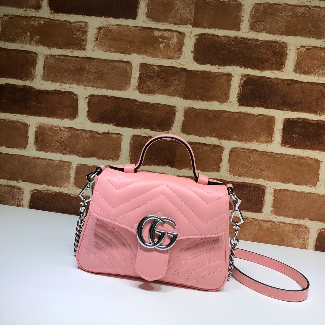 G*u*i gg marmont mini top handle bag