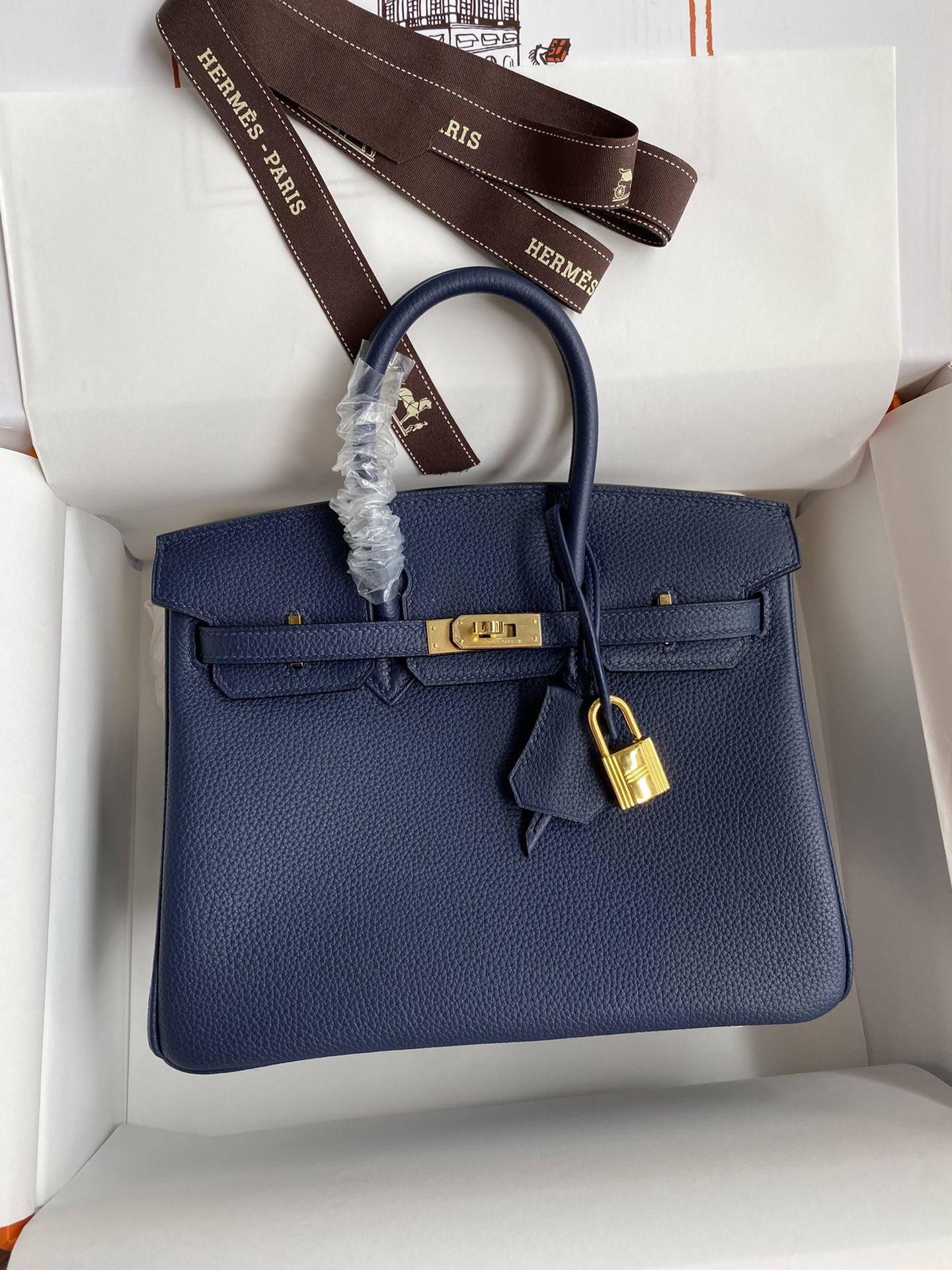 H**mes birkin 25cm-togo leather